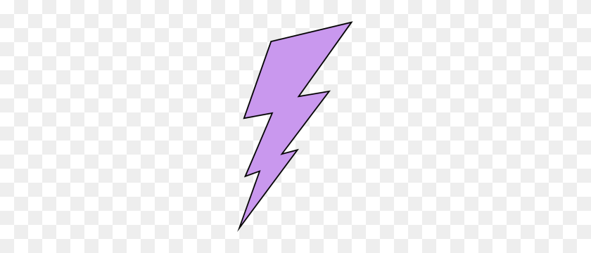 165x300 Purple Lightning Bolt Clip Art - Purple Lightning PNG