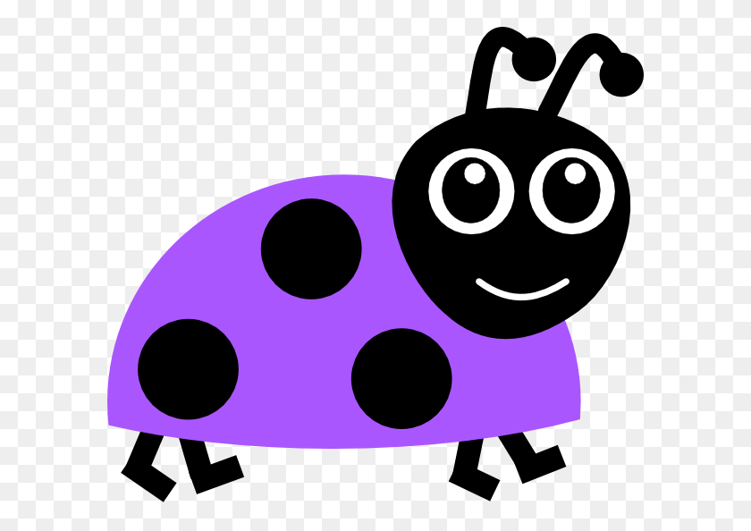 600x534 Purple Mampm Purple Ladybug Clip Art - Ole Miss Clipart