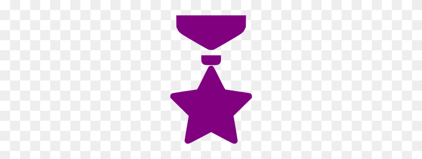 256x256 Icono De La Medalla Púrpura - Clipart De La Medalla Del Corazón Púrpura
