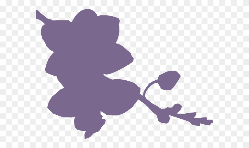 600x439 Фиолетовая Орхидея Картинки - Орхидея Клипарт