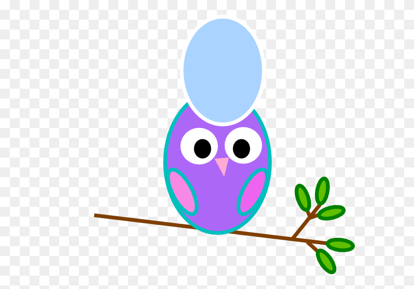 600x527 Фиолетовая Сова Голубое Яйцо Картинки Скачать - Яйцо Клипарт Png