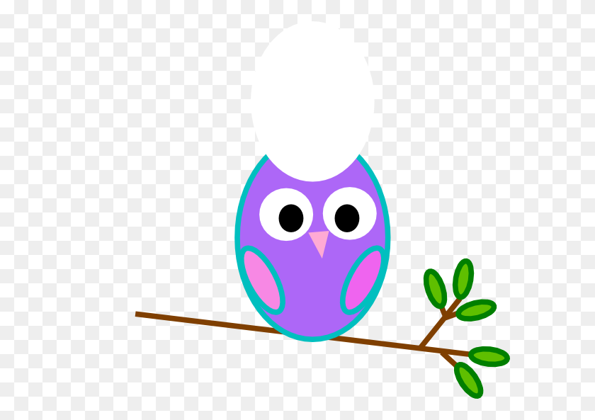 600x533 Purple Owl Clip Art - Purple Owl Clipart