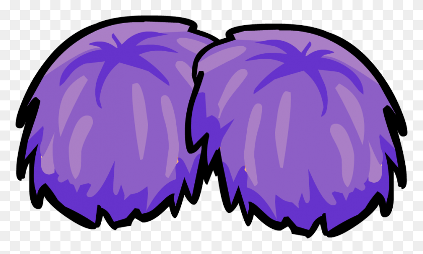 931x533 Purple Pom Poms Clipart - Pom Clip Art