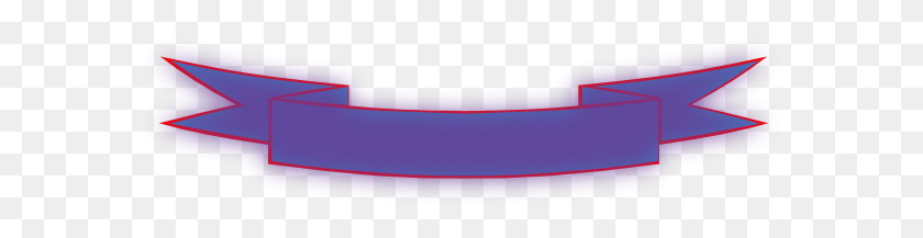 600x157 Purple Ribbon Png - Purple Ribbon PNG