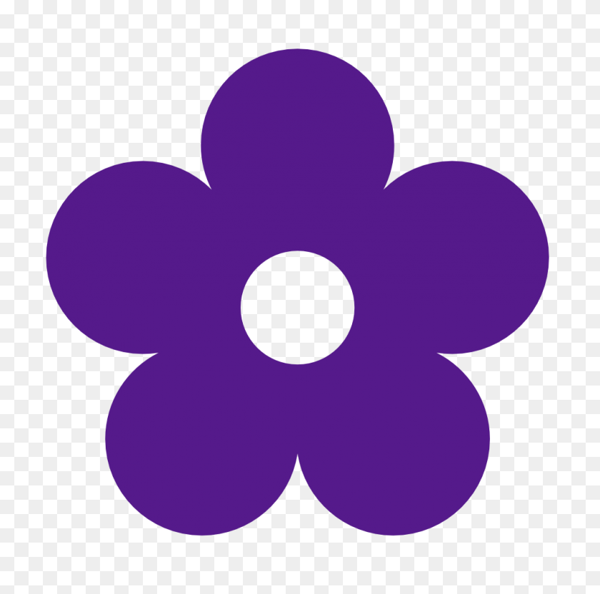 999x990 Purple Rose Clipart Purple Bouquet - Bouquet Of Flowers Clipart