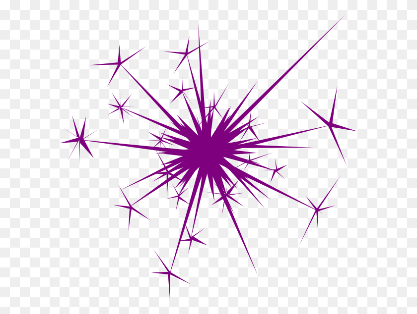 600x574 Фиолетовый Блеск Картинки - Мерцание И Блеск Клипарт