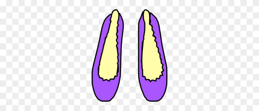 246x299 Фиолетовая Обувь Картинки - Обувь Клипарт