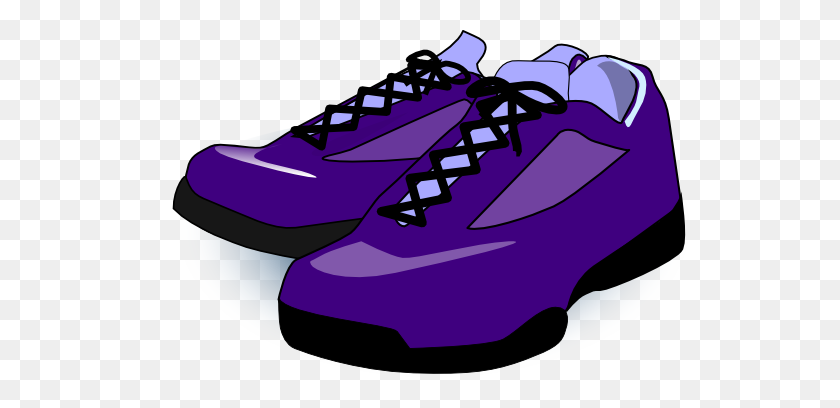600x348 Фиолетовая Обувь Картинки - Обувь Для Ходьбы Клипарт