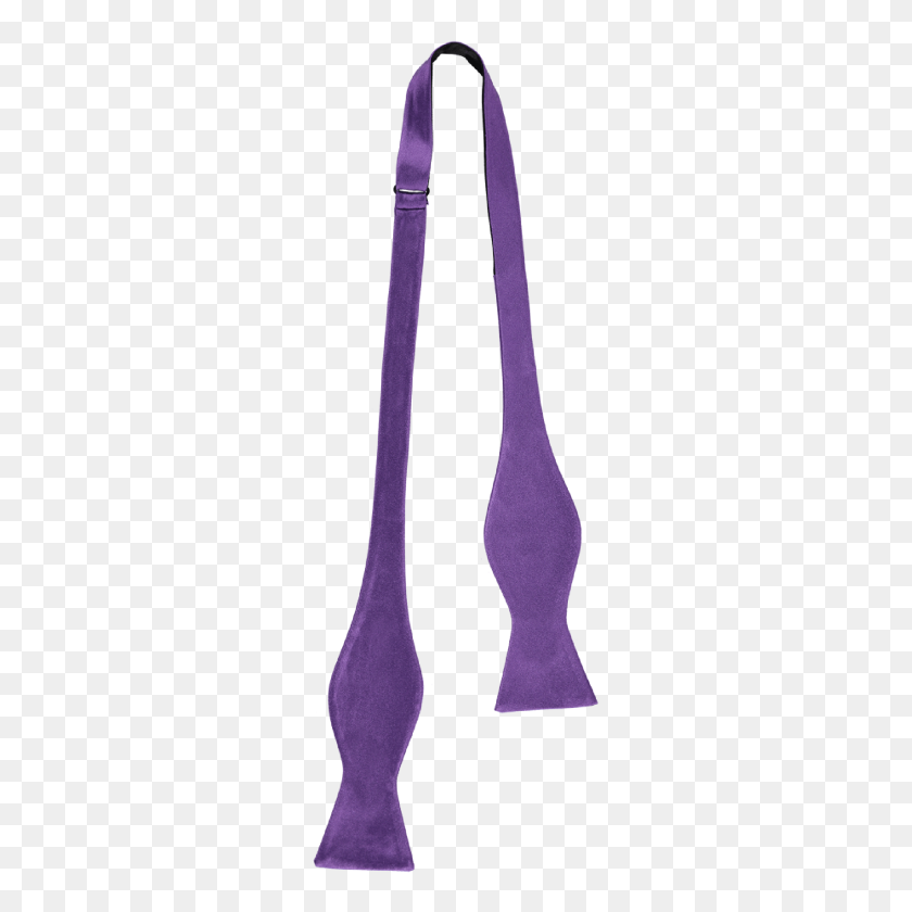 2128x2128 Purple Silk Bow Tie Self Tie Yardsmen - Purple Bow PNG