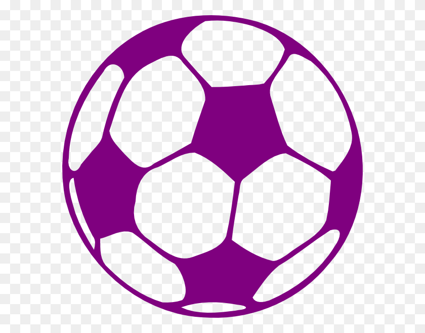 594x597 Фиолетовый Футбольный Мяч Фиолетовый Футбольный Мяч Картинки - Футбольное Поле Клипарт