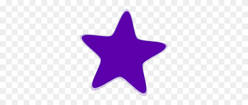 297x298 Purple Star Clip Art - Colorful Stars Clipart