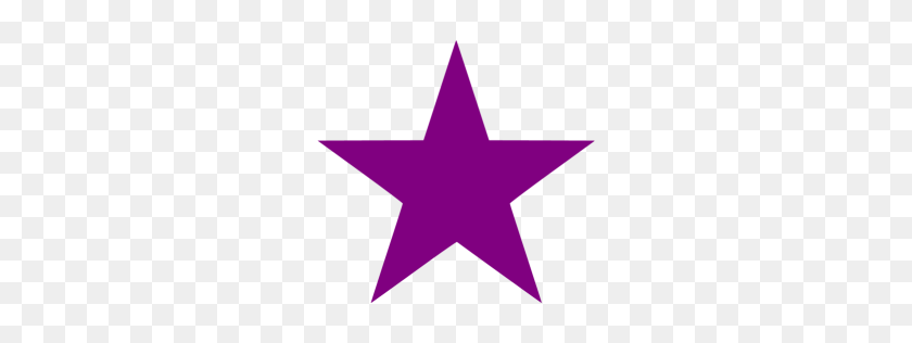 256x256 Значок Фиолетовая Звезда - Фиолетовый Png