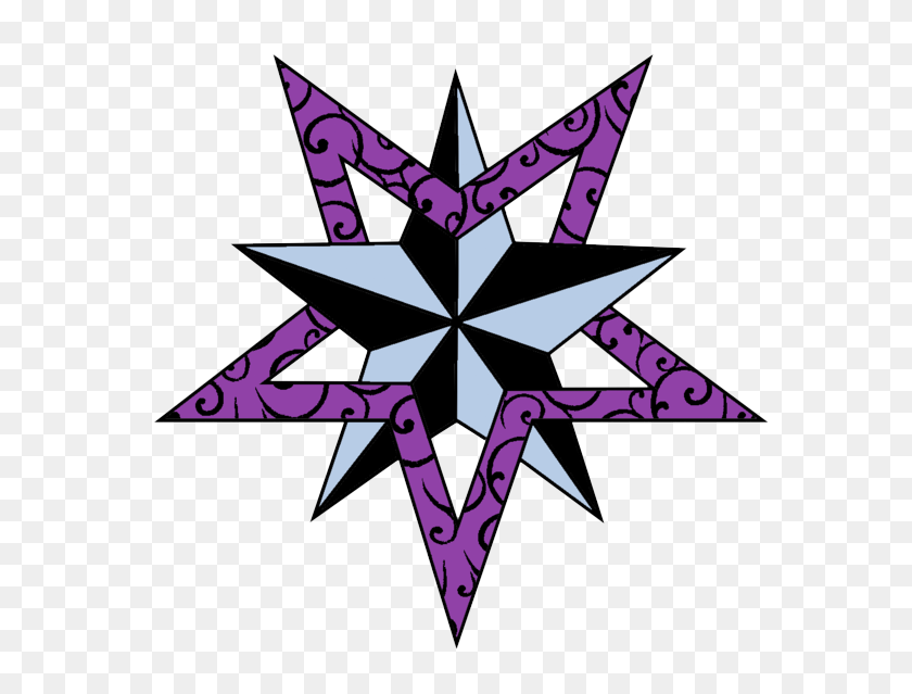 600x579 Purple Star Png Hd Transparent Purple Star Hd Images - Purple PNG
