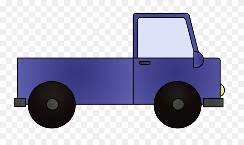 1270x718 Purple Truck Cliparts - Old Pickup Truck Clipart