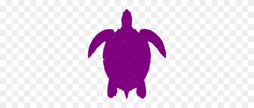 258x299 Фиолетовая Черепаха Клипарт Картинки - Океанская Жизнь Клипарт