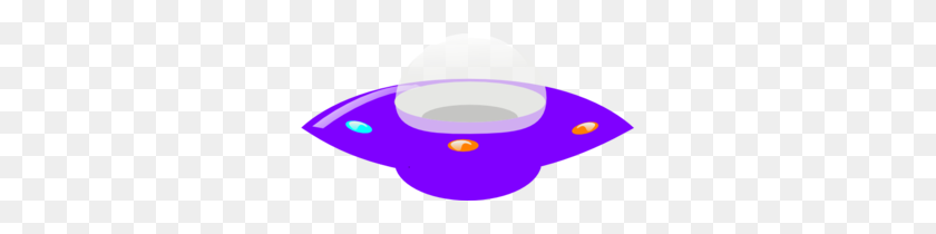 299x150 Purple Ufo Clip Art - Ufo PNG