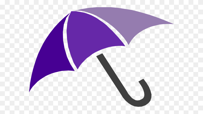 600x415 Фиолетовый Зонт Фиолетовый Зонт Картинки - Береговая Линия Клипарт