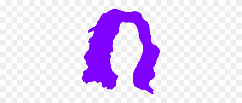 270x299 Purple Wig Clip Art - Wig Clipart