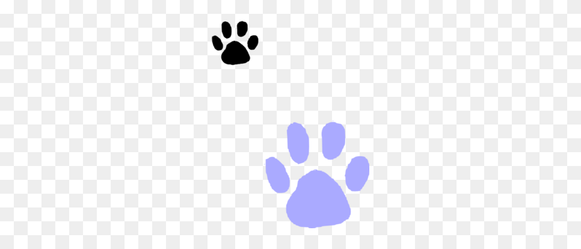 228x300 Purple Wildcat Paw Print Clip Art Bigking Keywords And Pictures - Wildcat Paw Clipart