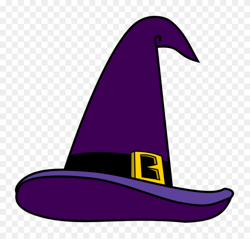 846x804 Purple Witch Hat Png - Witch Hat PNG