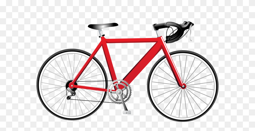600x371 Fondo Transparente De Bicicleta De Empuje Clipart - Clipart De Bicicleta Blanco Y Negro
