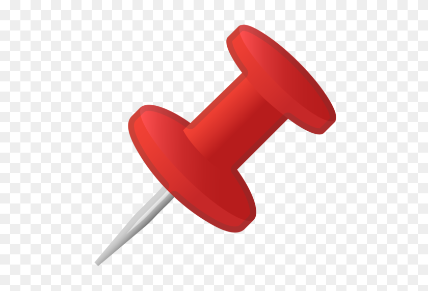 512x512 Pushpin Emoji - Push Pin PNG