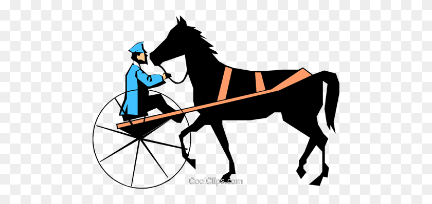 480x338 Putting The Cart Before The Horse Royalty Free Vector Clip Art - Chariot Clipart