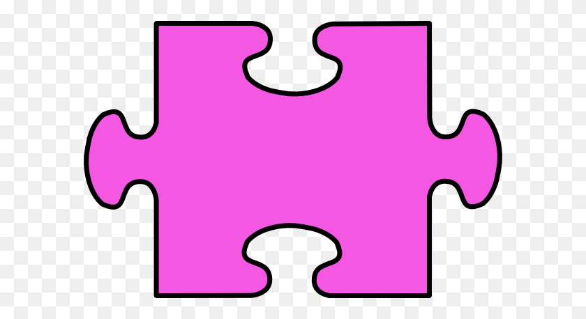 600x398 Puzzle Clipart Púrpura - Mcdonalds Clipart