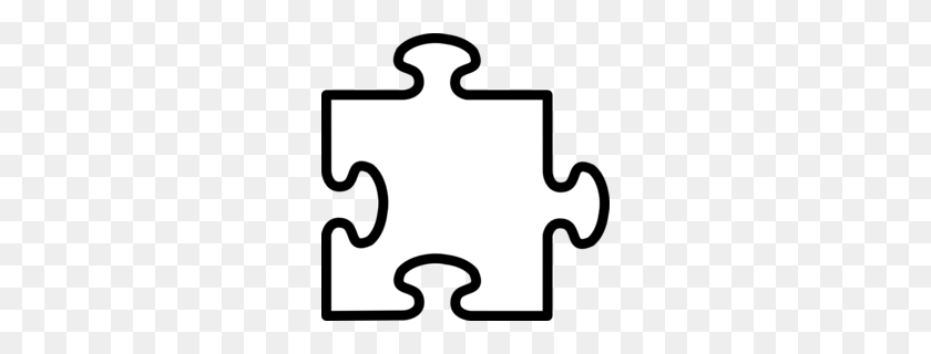 260x260 Puzzle Piece Clipart - Autism Puzzle Piece Clipart