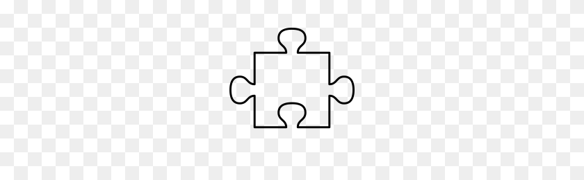 200x200 Puzzle Piece Icons Noun Project - Puzzle Piece PNG