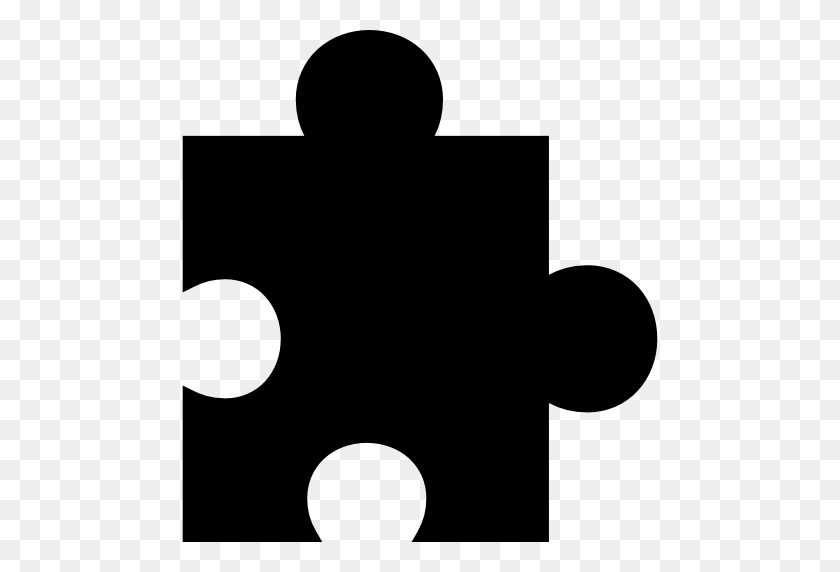 512x512 Puzzle Piece, Interface, Assemble, Jigsaw, Teamwork Icon - Teamwork Clipart Black And White