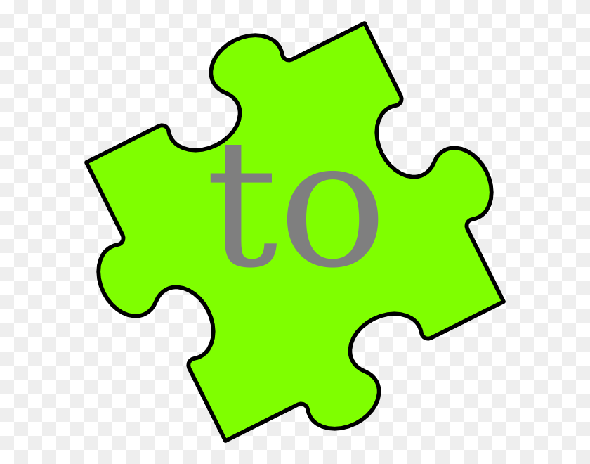 600x600 Puzzle Piece Word To Clip Art - Word Clipart