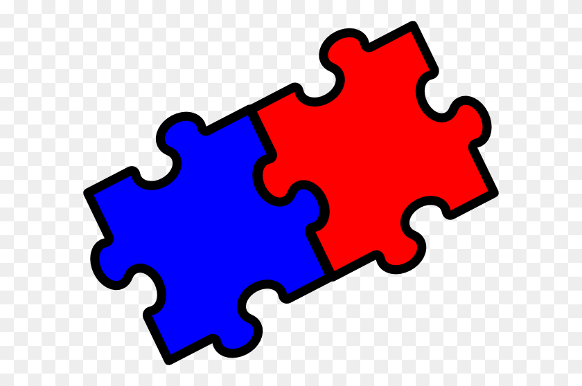600x498 Puzzle Pieces Clip Art - Jigsaw PNG