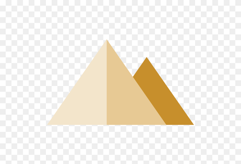 512x512 Pirámide - Pirámides Png