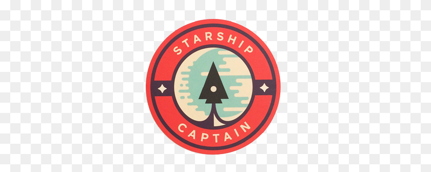400x275 Pyramid Arcade Starship Captain Sticker - Starship PNG