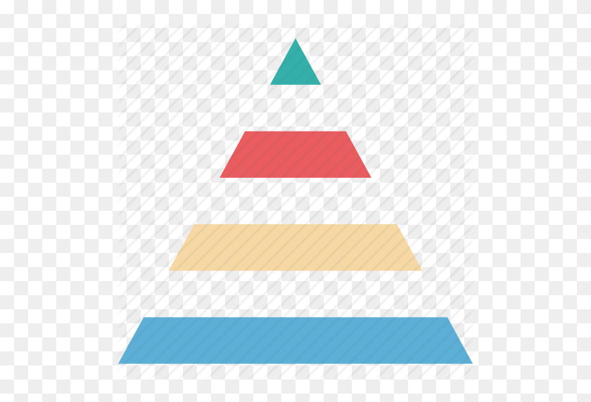 512x512 Диаграмма Пирамиды, График Пирамиды, Структура, Треугольник, Значок Тригона - Узор Треугольника Png