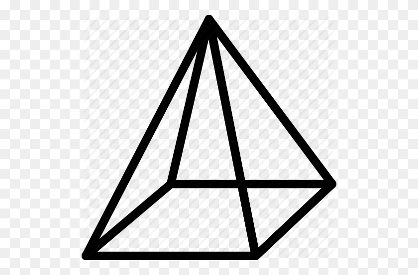 512x494 Pyramid Clipart Geometry - Aztec Pyramid Clipart