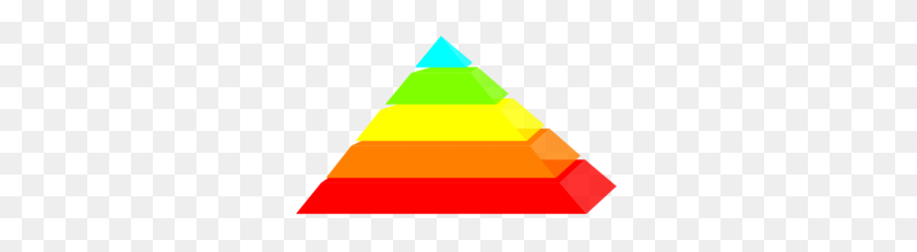 300x171 Pyramid Clipart Rainbow - Pyramid Clip Art