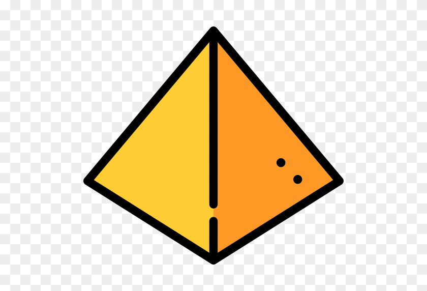 512x512 Значок Пирамиды Png - Пирамида Png