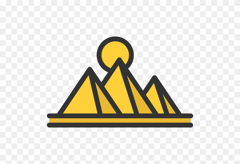 512x512 Значок Пирамиды Png - Пирамиды Png