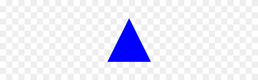 200x200 Python - White Triangle PNG