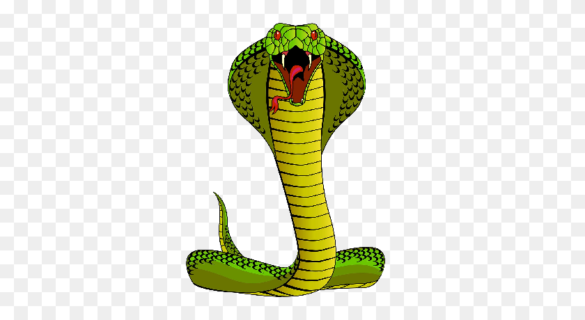 400x400 Python Clipart Cobra Snakes - Sea Serpent Clipart
