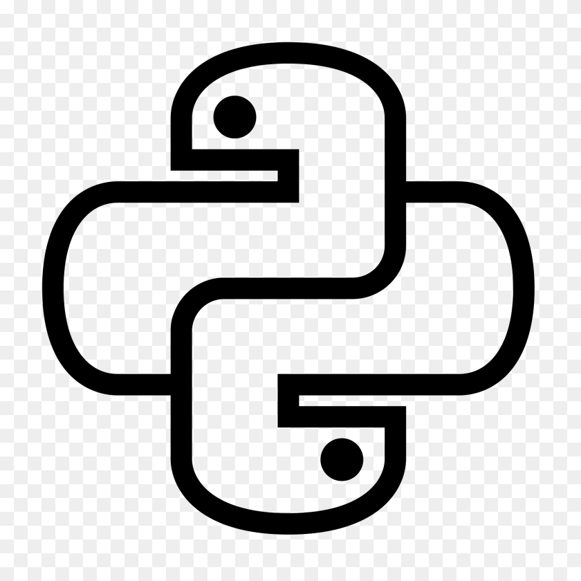 1600x1600 Значок Python - Знак Плюса Png