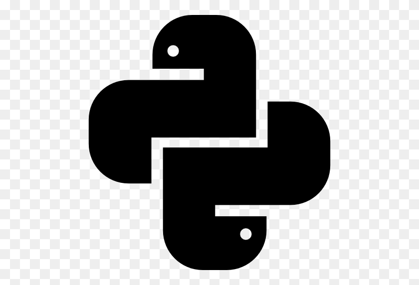 512x512 Python Logo Clipart Poisonous - Dangerous Clipart
