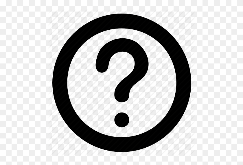 512x512 Q And A, Question, Question Mark Icon - Question Mark Icon PNG