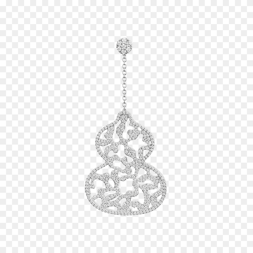 1600x1600 Qeelin Earrings - Diamond Earrings PNG