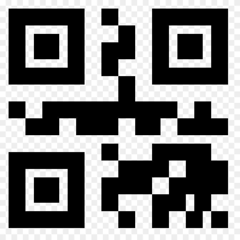 1600x1600 Qr Code - White Barcode PNG