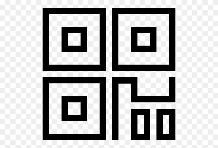 512x512 Qr-Код, Qr-Код, Значок Сканирования С Png И Векторным Форматом Бесплатно - Qr-Код Png
