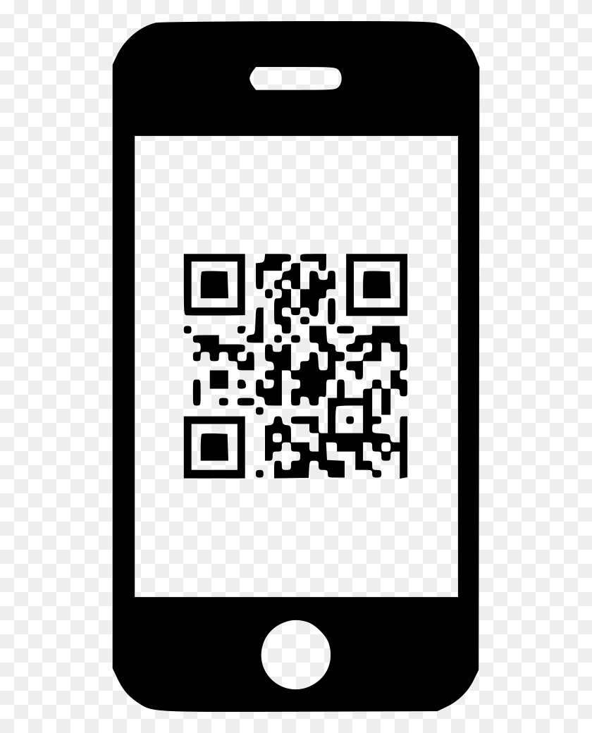 522x980 Qr-Код Сканирование Мобильного Значка Png Скачать Бесплатно - Qr-Код Png