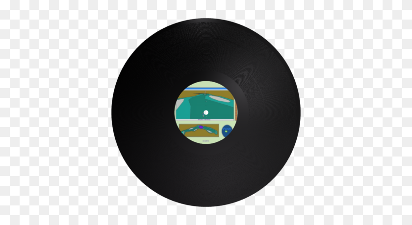 400x400 Qrates - Vinyl Record PNG